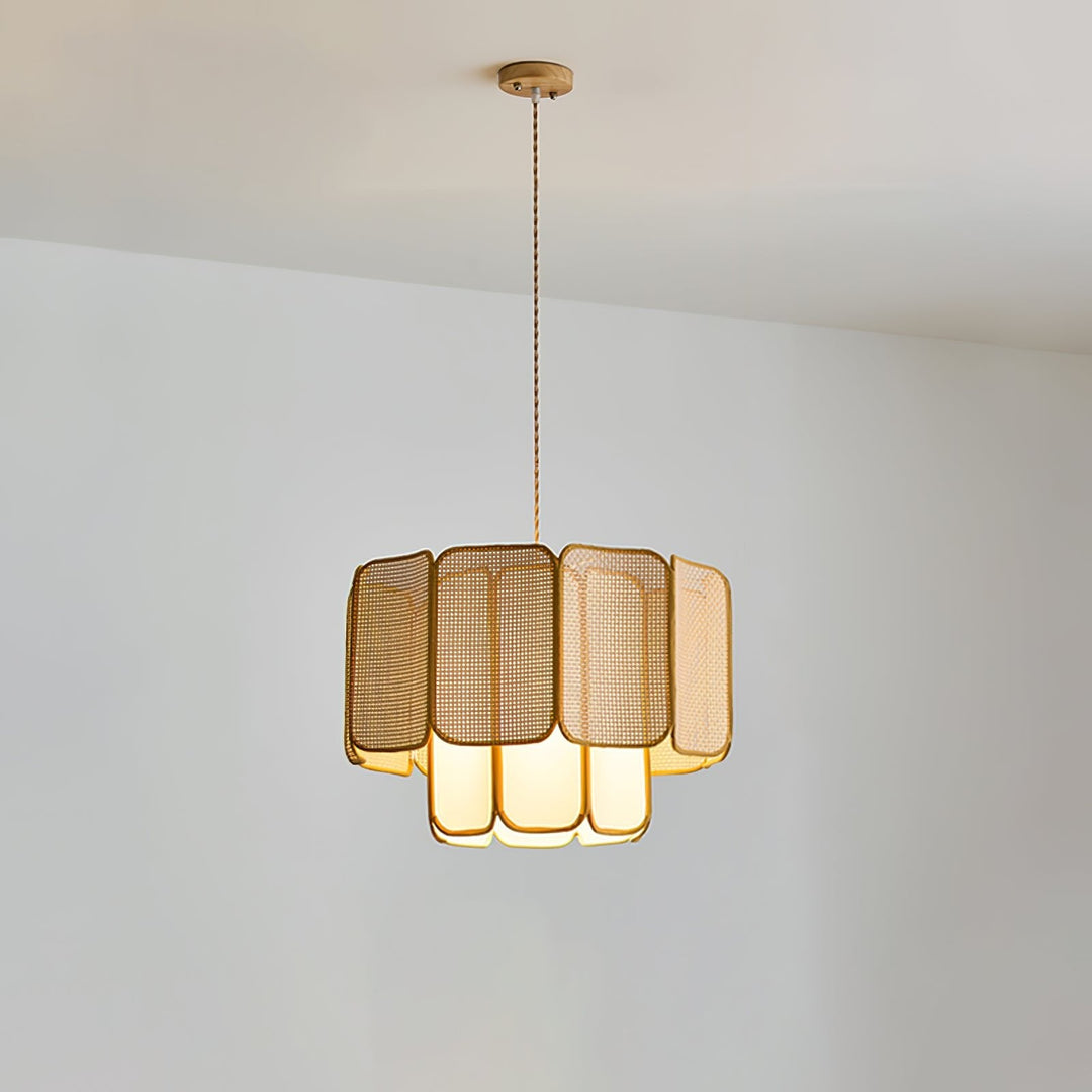 Soltera Vävda Pendellampa