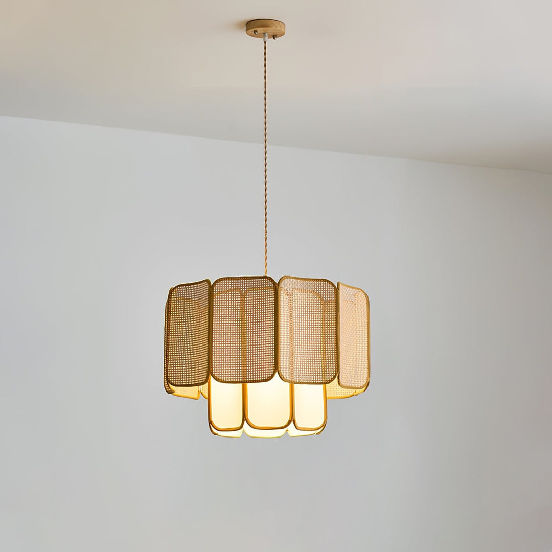 Soltera Vävda Pendellampa