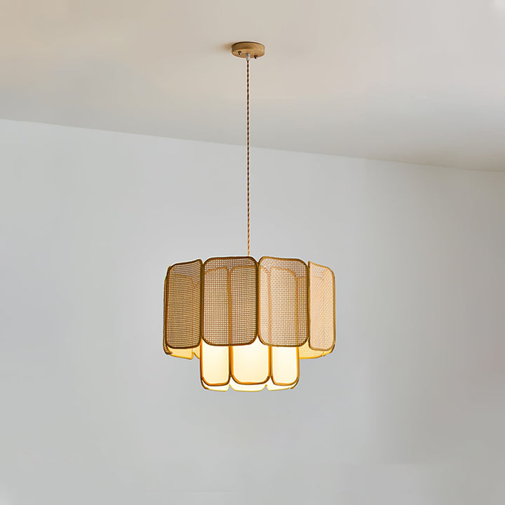 Soltera Vävda Pendellampa
