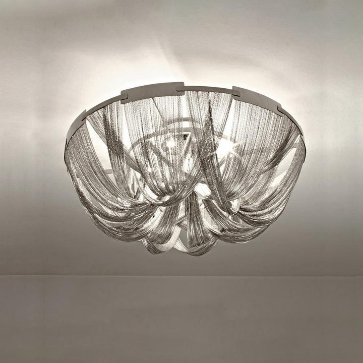 Tassel Aluminiumkedja Taklampa