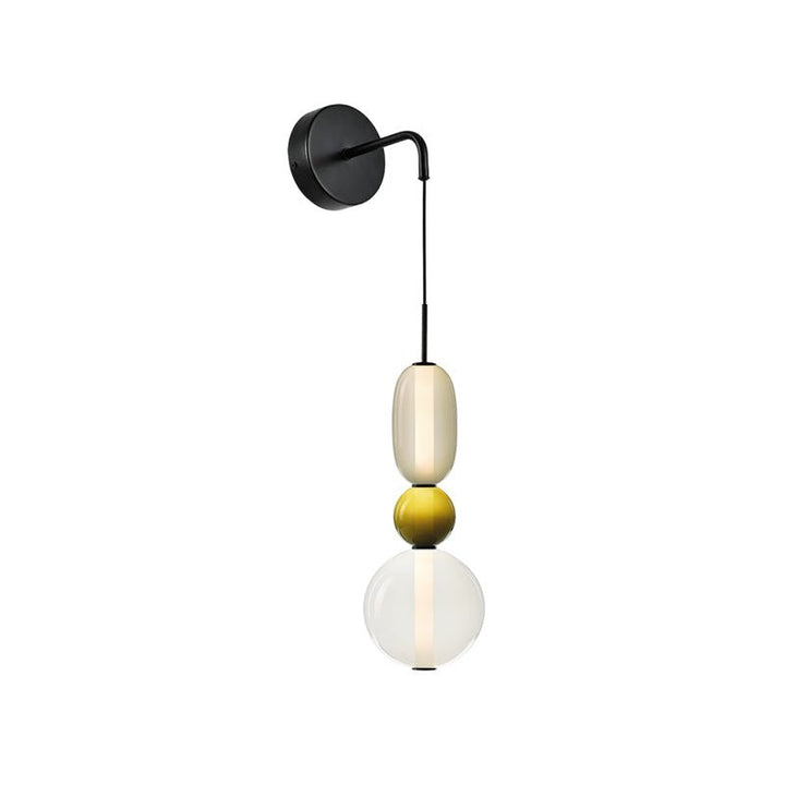 Kanderad Glas Vägglampa