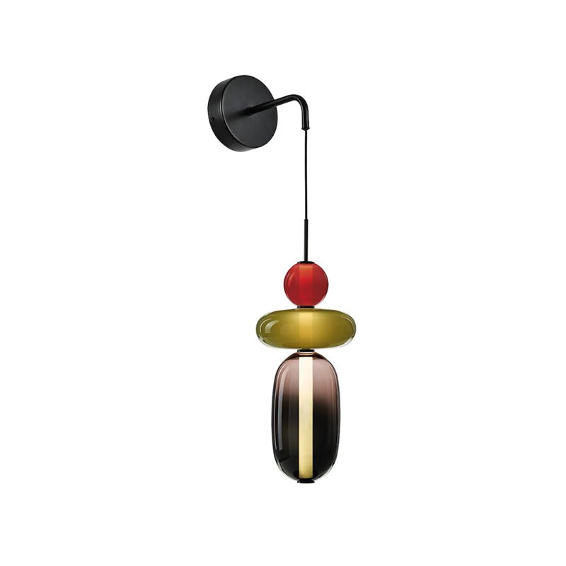 Kanderad Glas Vägglampa