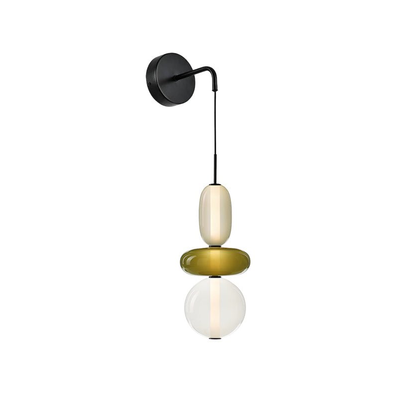 Kanderad Glas Vägglampa