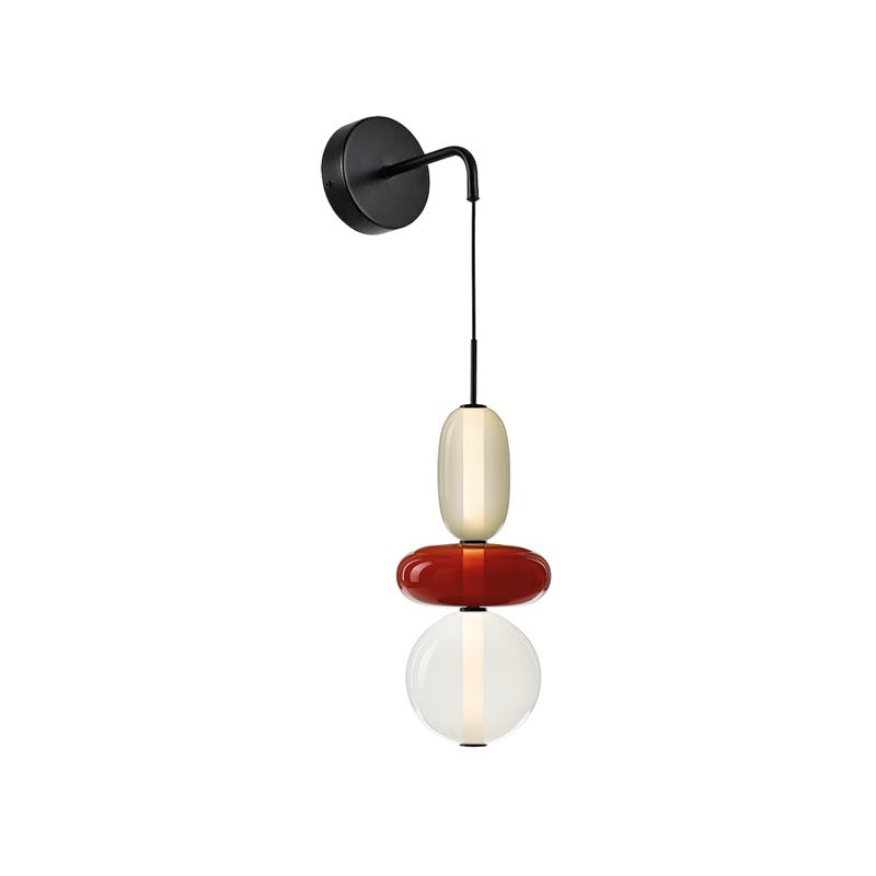 Kanderad Glas Vägglampa