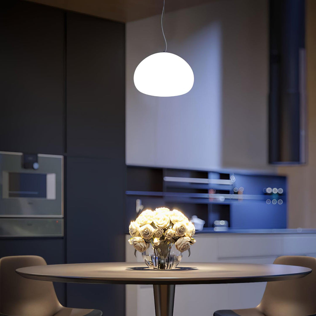Ångad Bulle Hängande Lampa