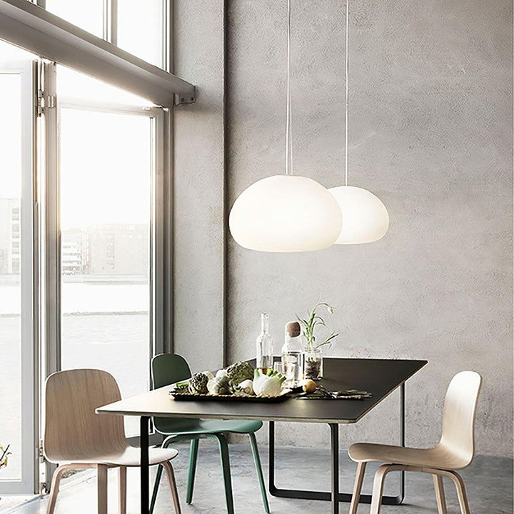 Ångad Bulle Hängande Lampa