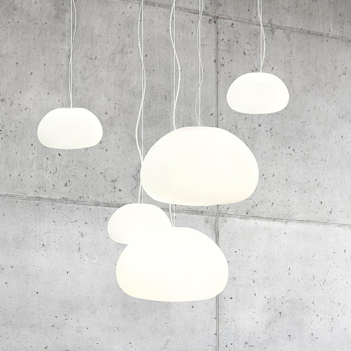 Ångad Bulle Hängande Lampa