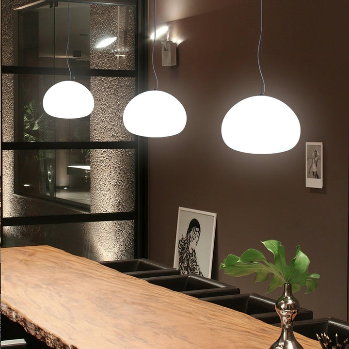 Ångad Bulle Hängande Lampa