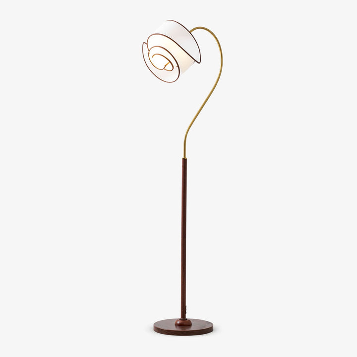Stelmo Böjd Hals Golvlampa