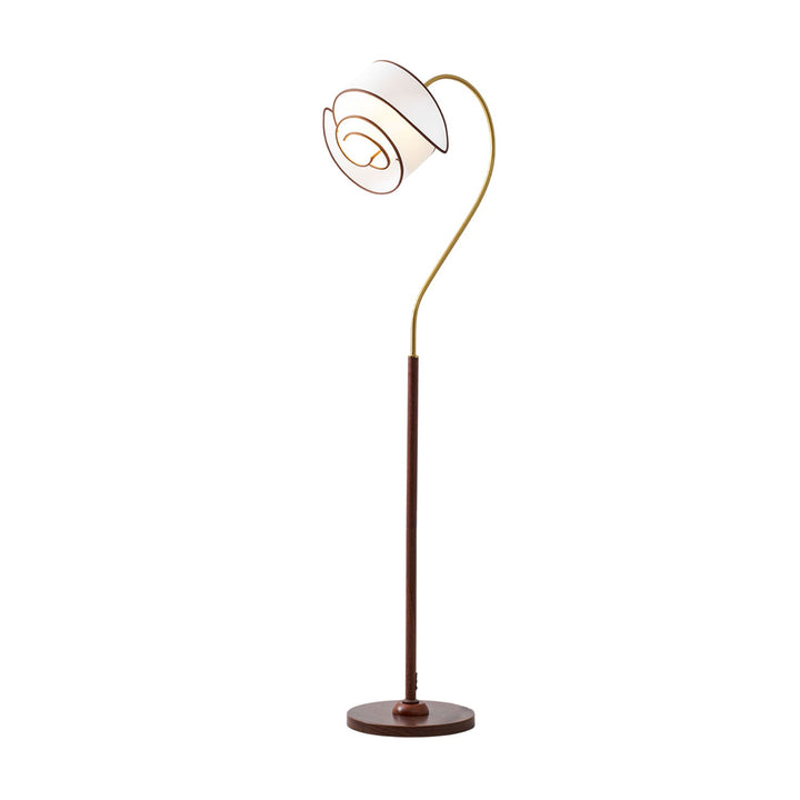 Stelmo Böjd Hals Golvlampa