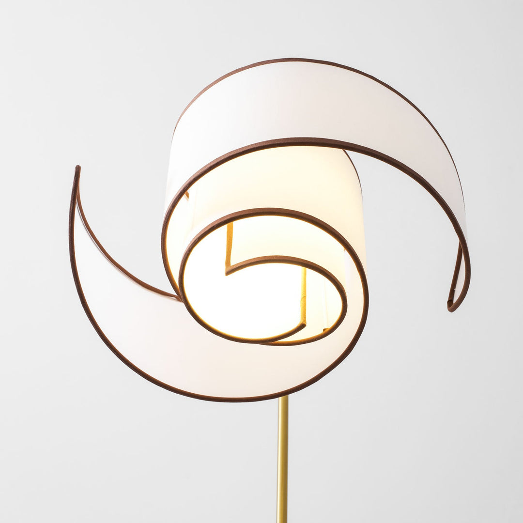 Stelmo Böjd Hals Golvlampa