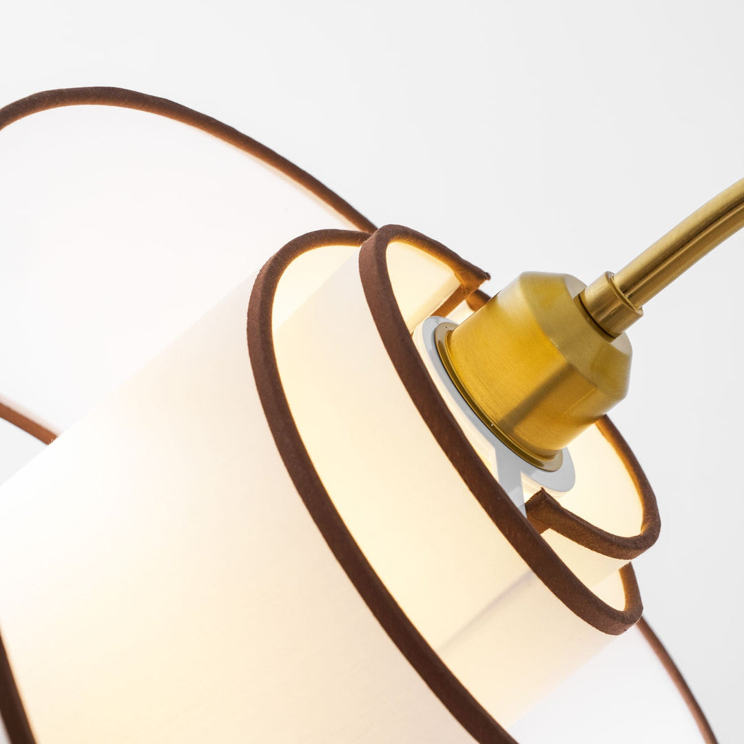 Stelmo Böjd Hals Golvlampa