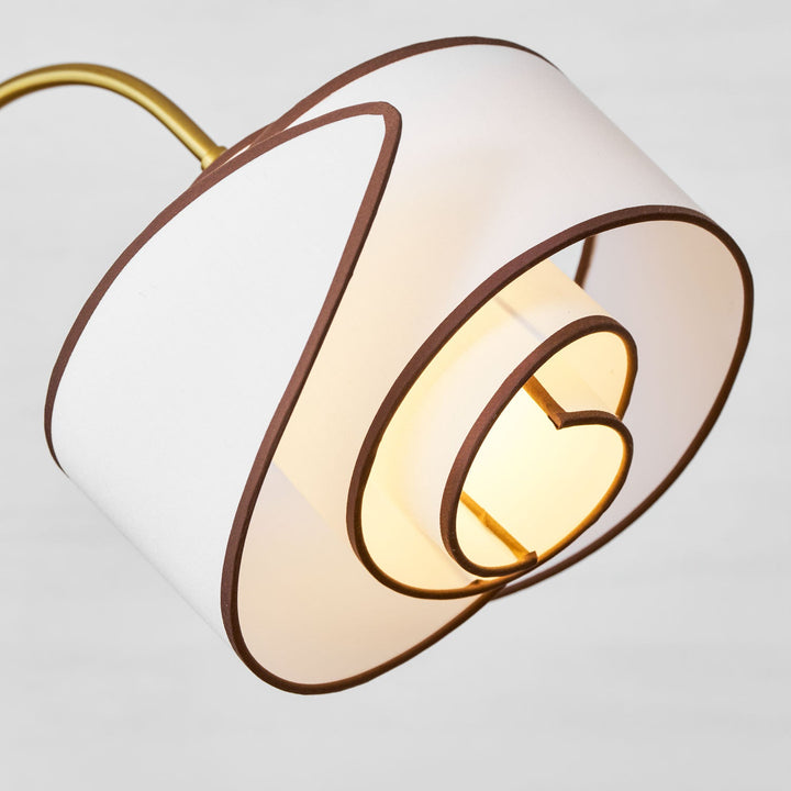 Stelmo Böjd Hals Golvlampa