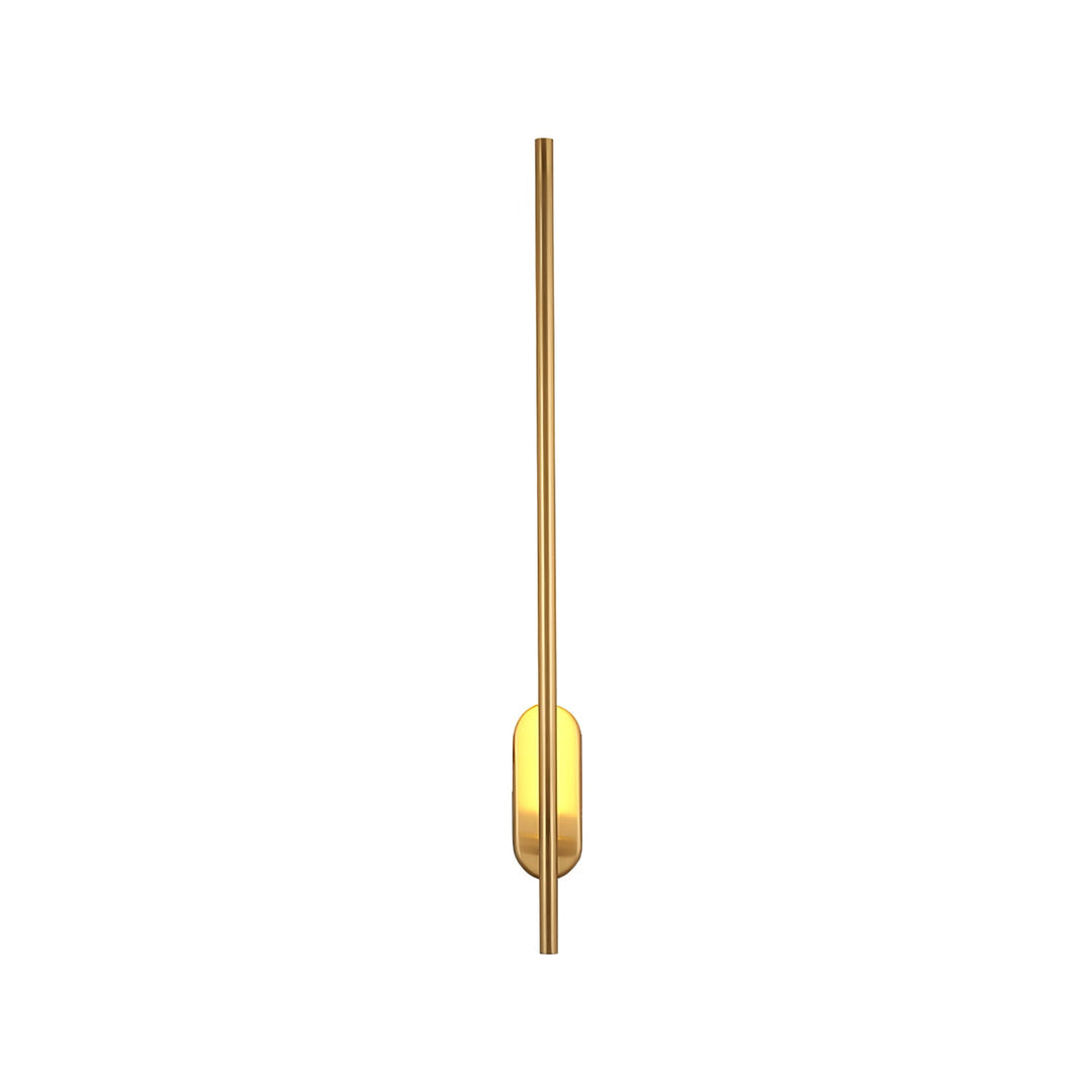 Stickformad Metallvägglampa