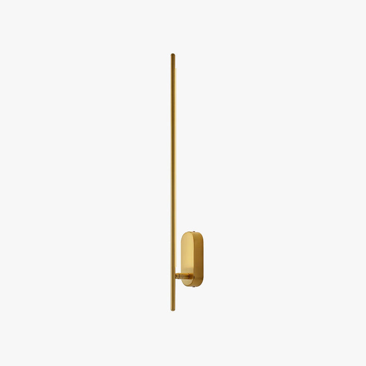 Stickformad Metallvägglampa