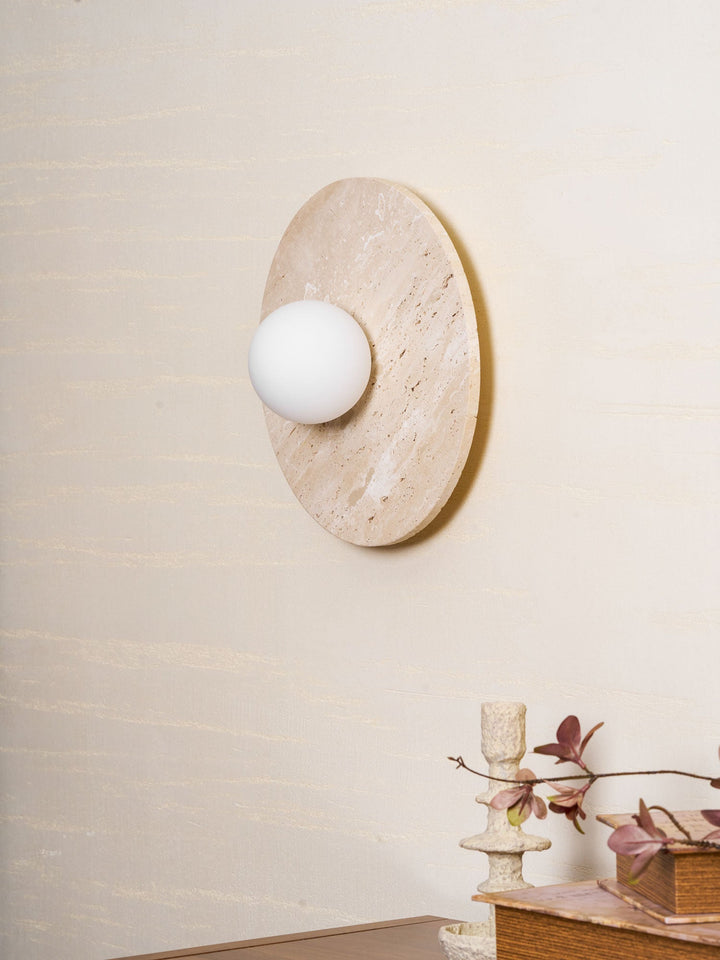 Sten Lunar Eclipse Vägglampa