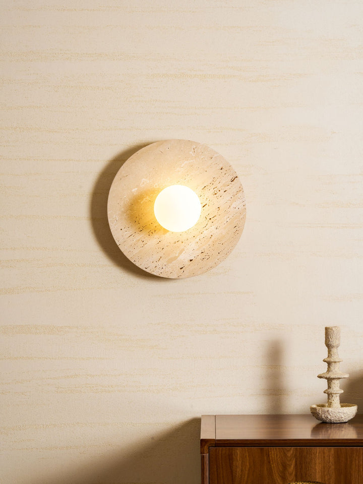 Sten Lunar Eclipse Vägglampa