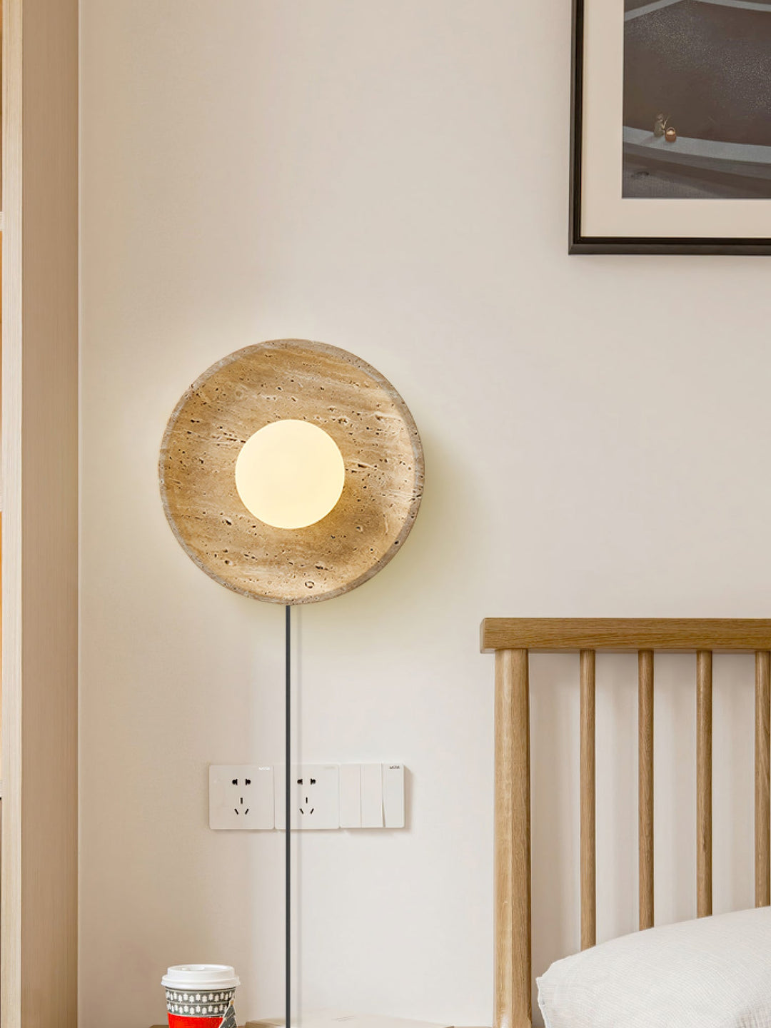 Sten Eclipse Plug-in Vägglampa