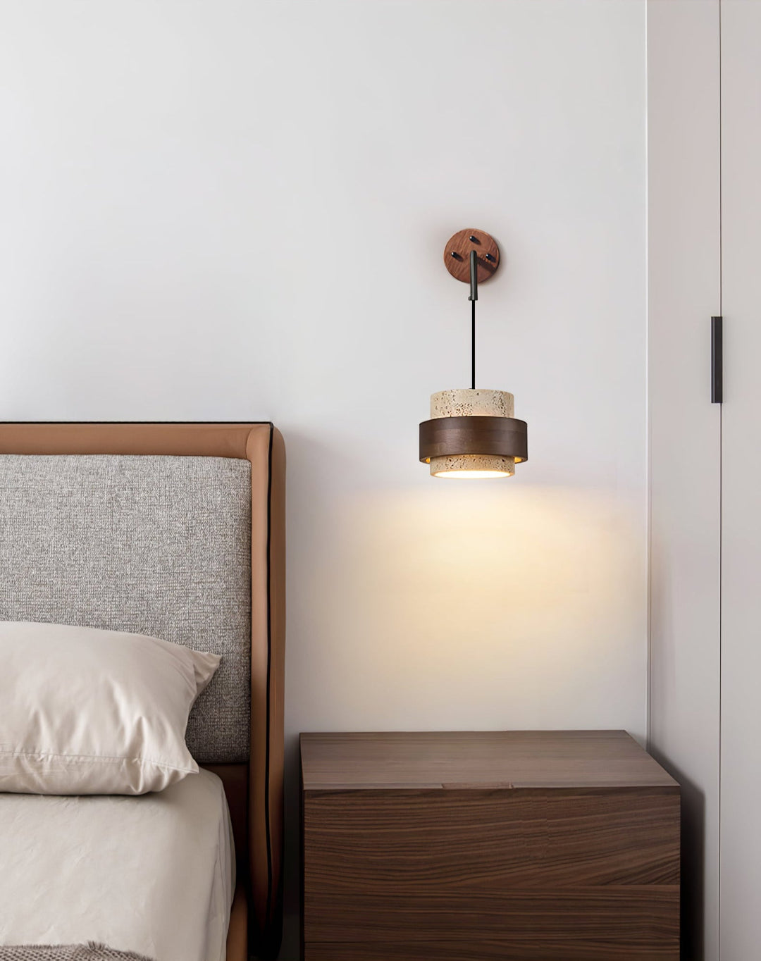 Stonova Travertine Vägglampa