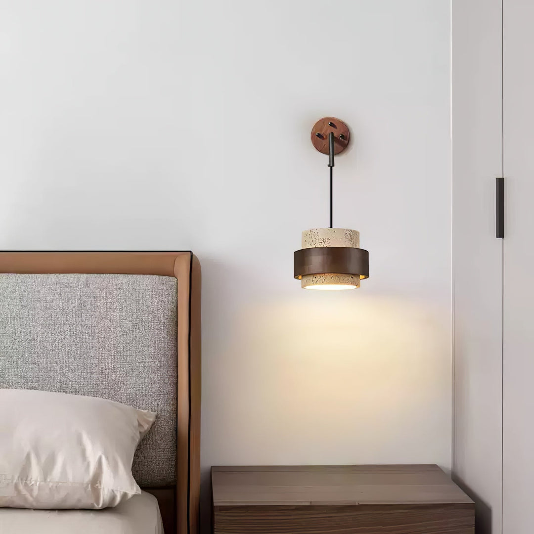 Stonova Travertine Vägglampa