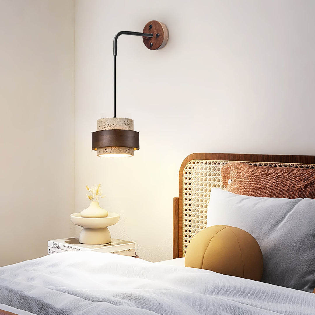 Stonova Travertine Vägglampa