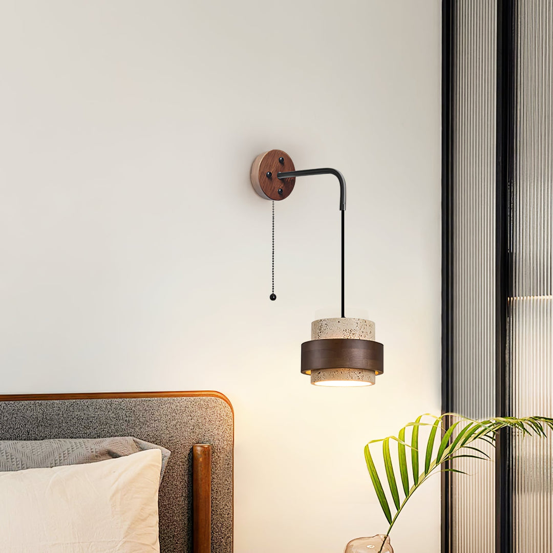Stonova Travertine Vägglampa