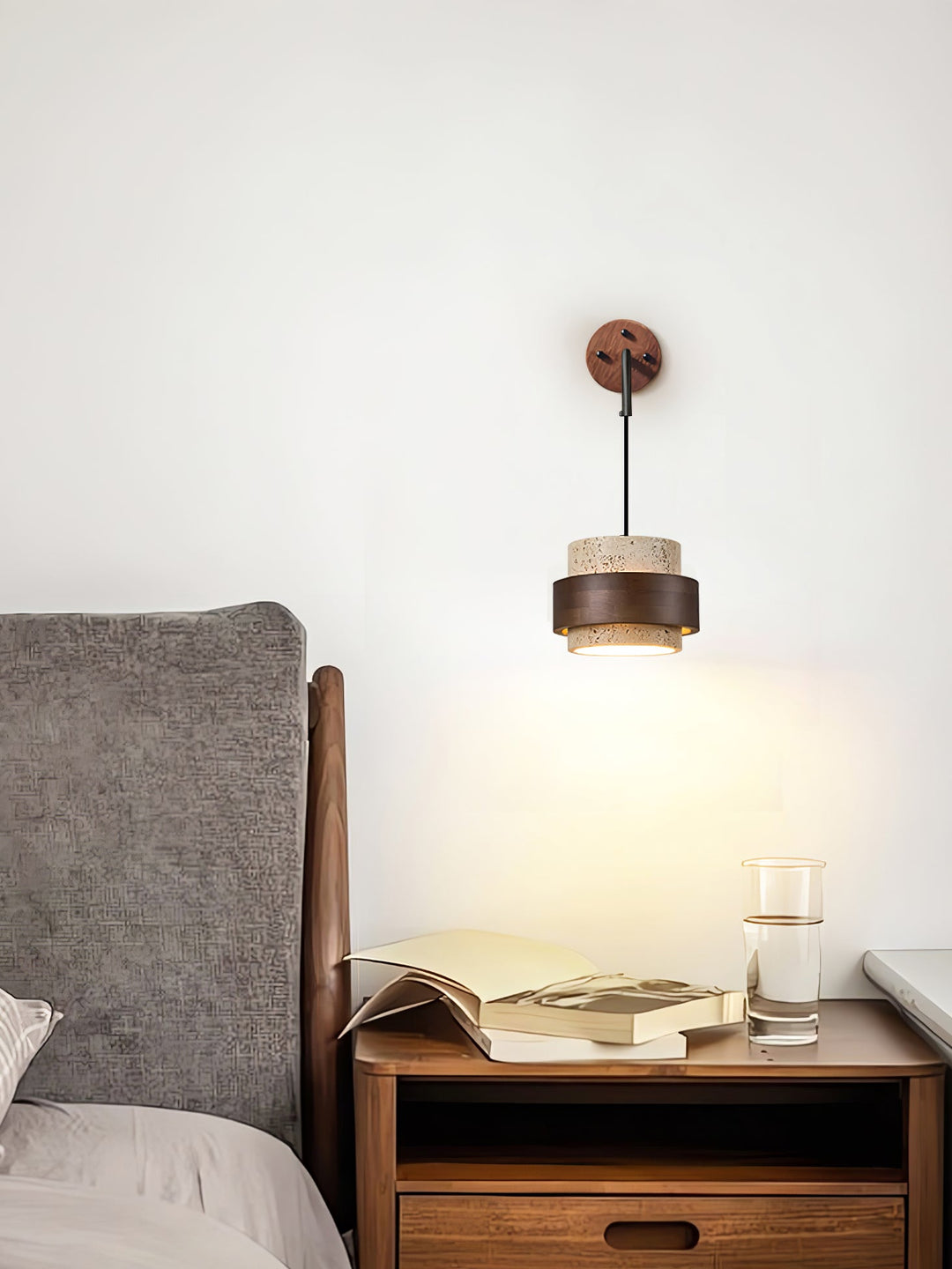 Stonova Travertine Vägglampa