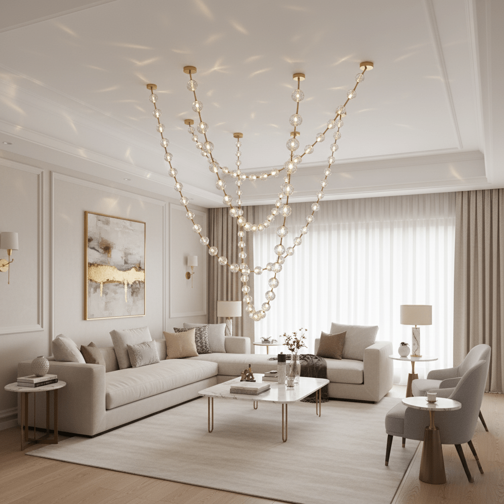 Strandhalsband Chandelier