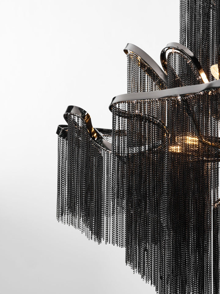 Stream Chain Chandelier