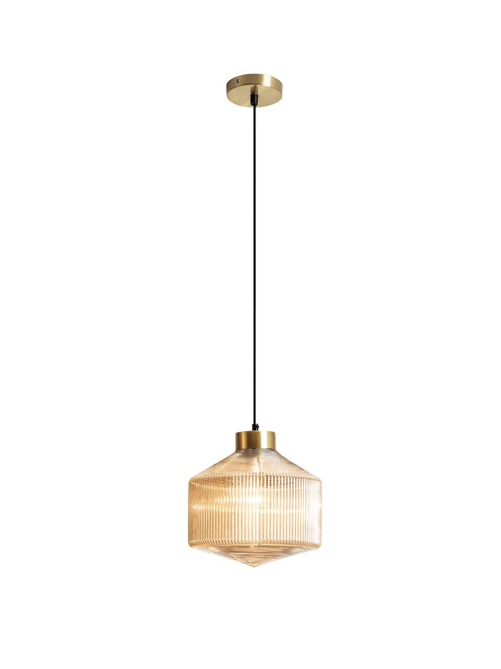 Randig Snurrande Top Pendant Lampa