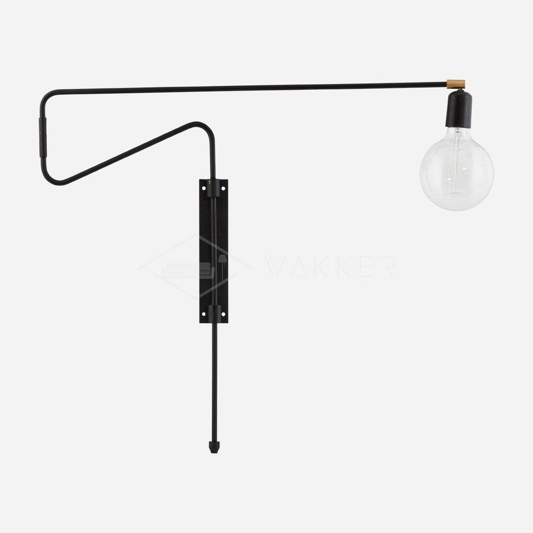 Svängande Vägglampa