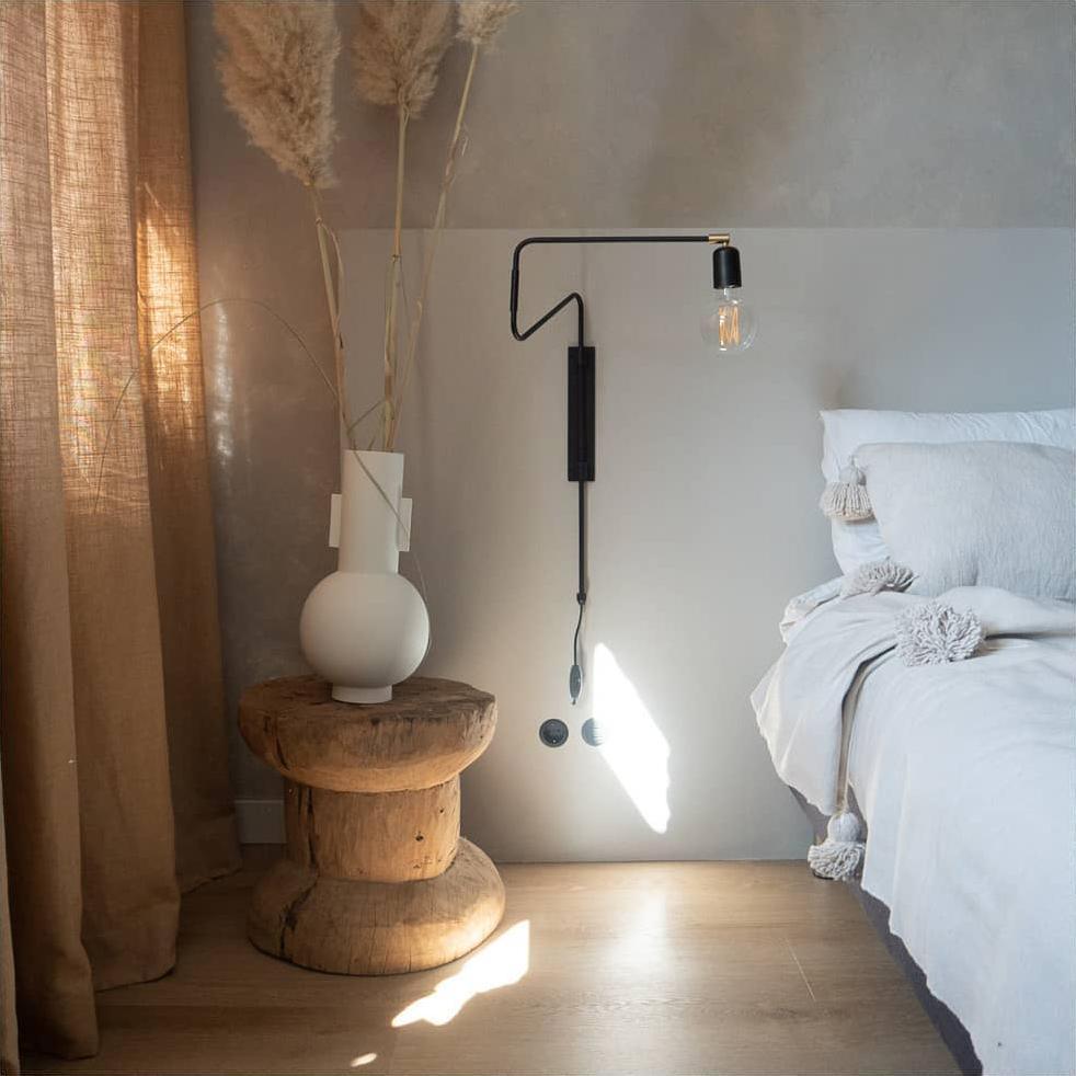 Svängande Vägglampa