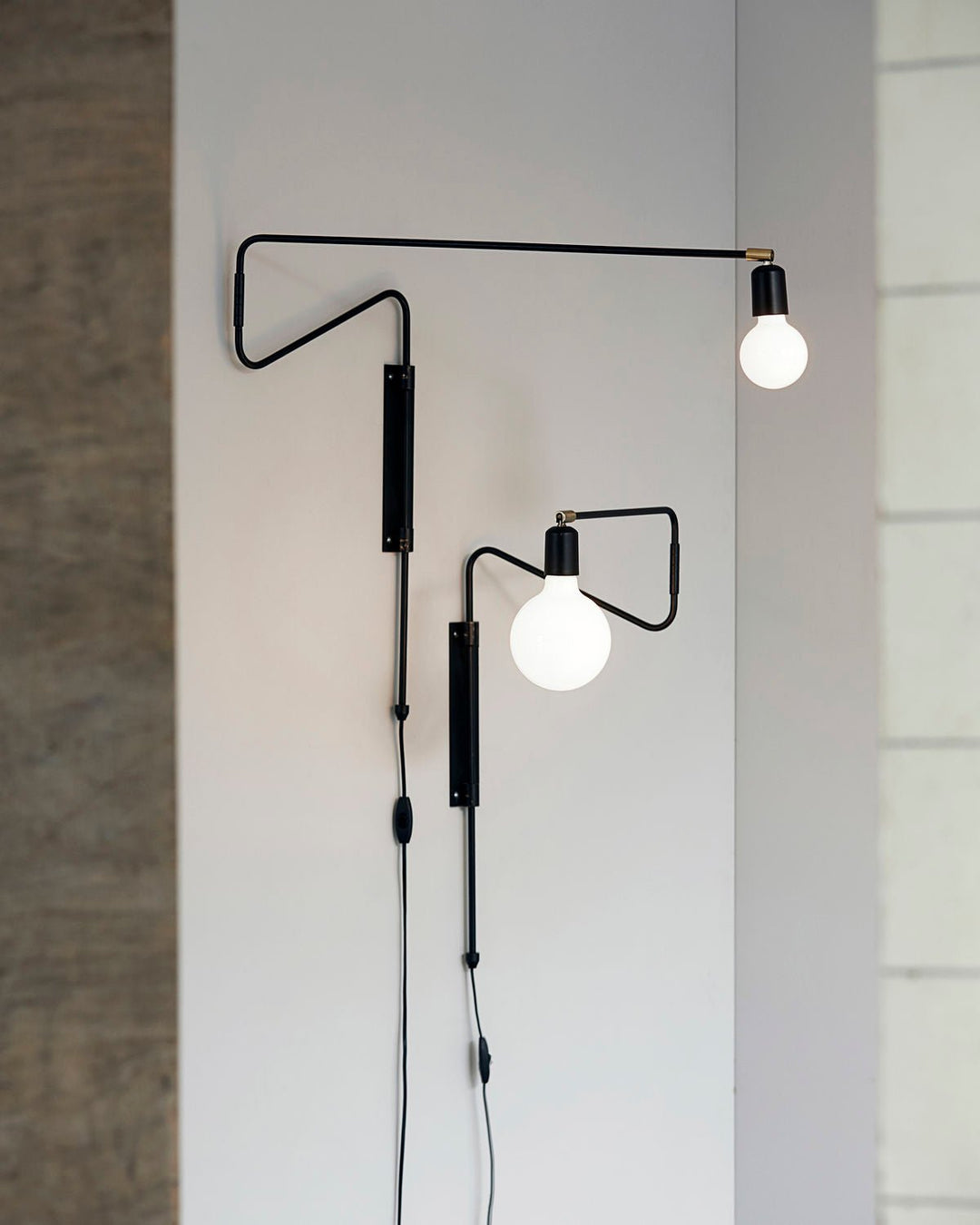 Svängande Vägglampa