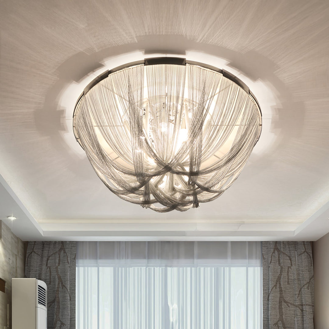 Tassel Aluminiumkedja Taklampa
