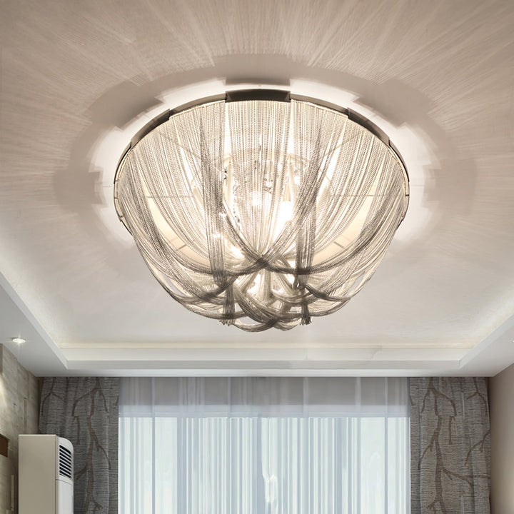 Tassel Aluminiumkedja Taklampa