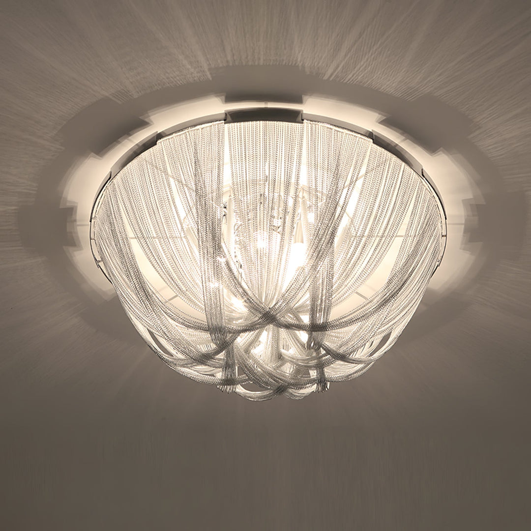 Tassel Aluminiumkedja Taklampa