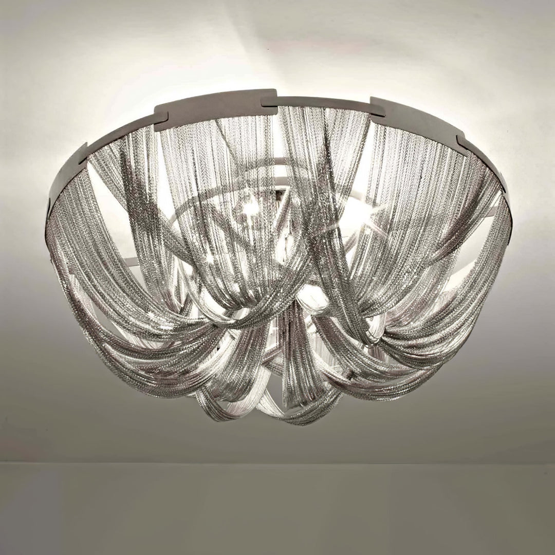 Tassel Aluminiumkedja Taklampa