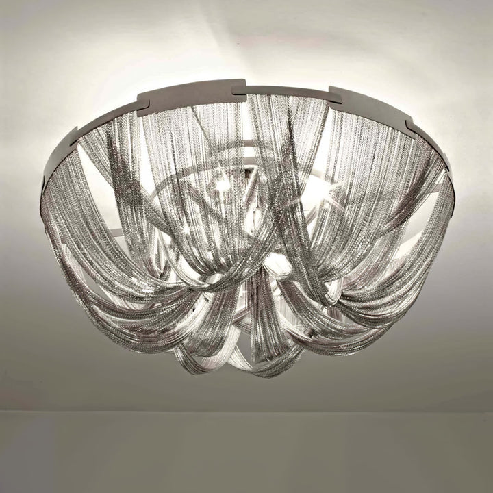 Tassel Aluminiumkedja Taklampa