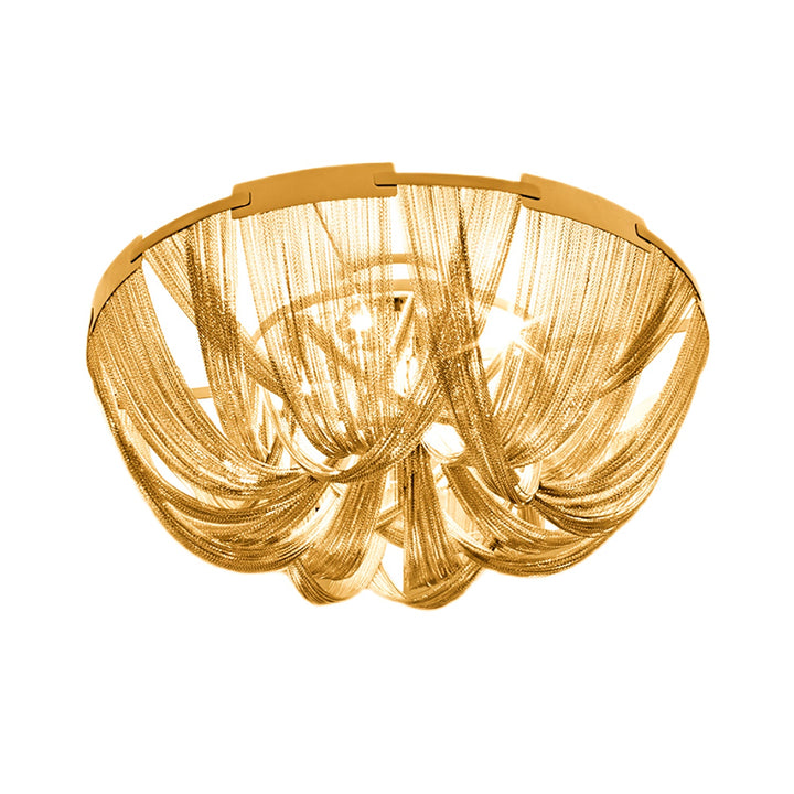 Tassel Aluminiumkedja Taklampa