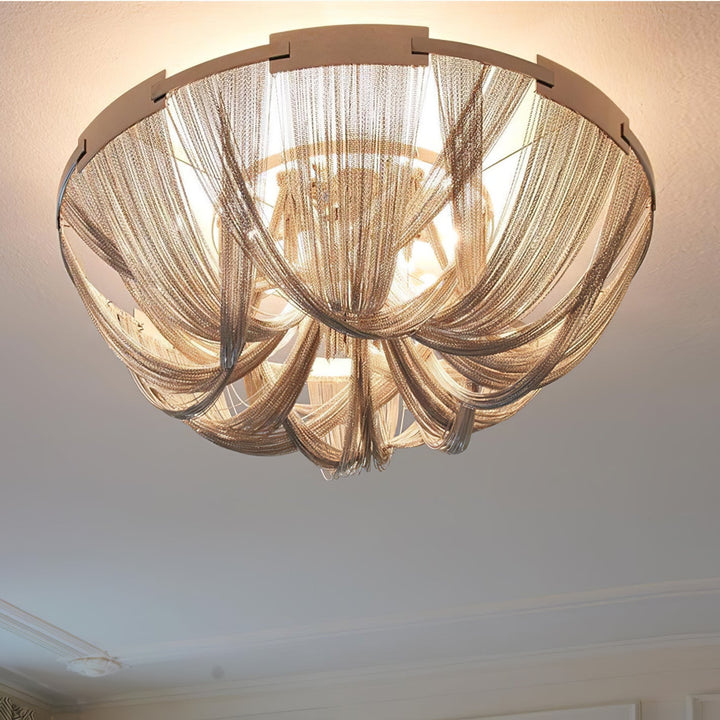 Tassel Aluminiumkedja Taklampa