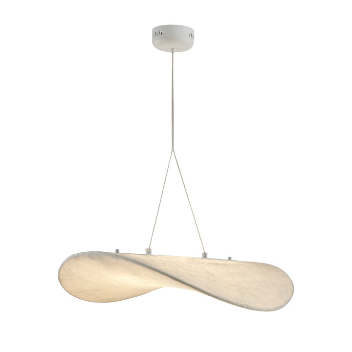 Tense Silk Pendant Light