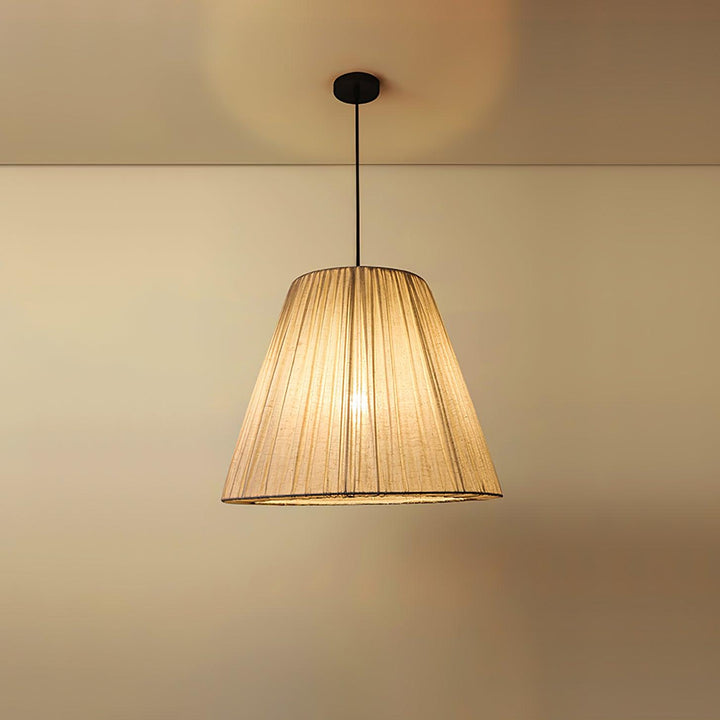 Textil Taper Pendellampa