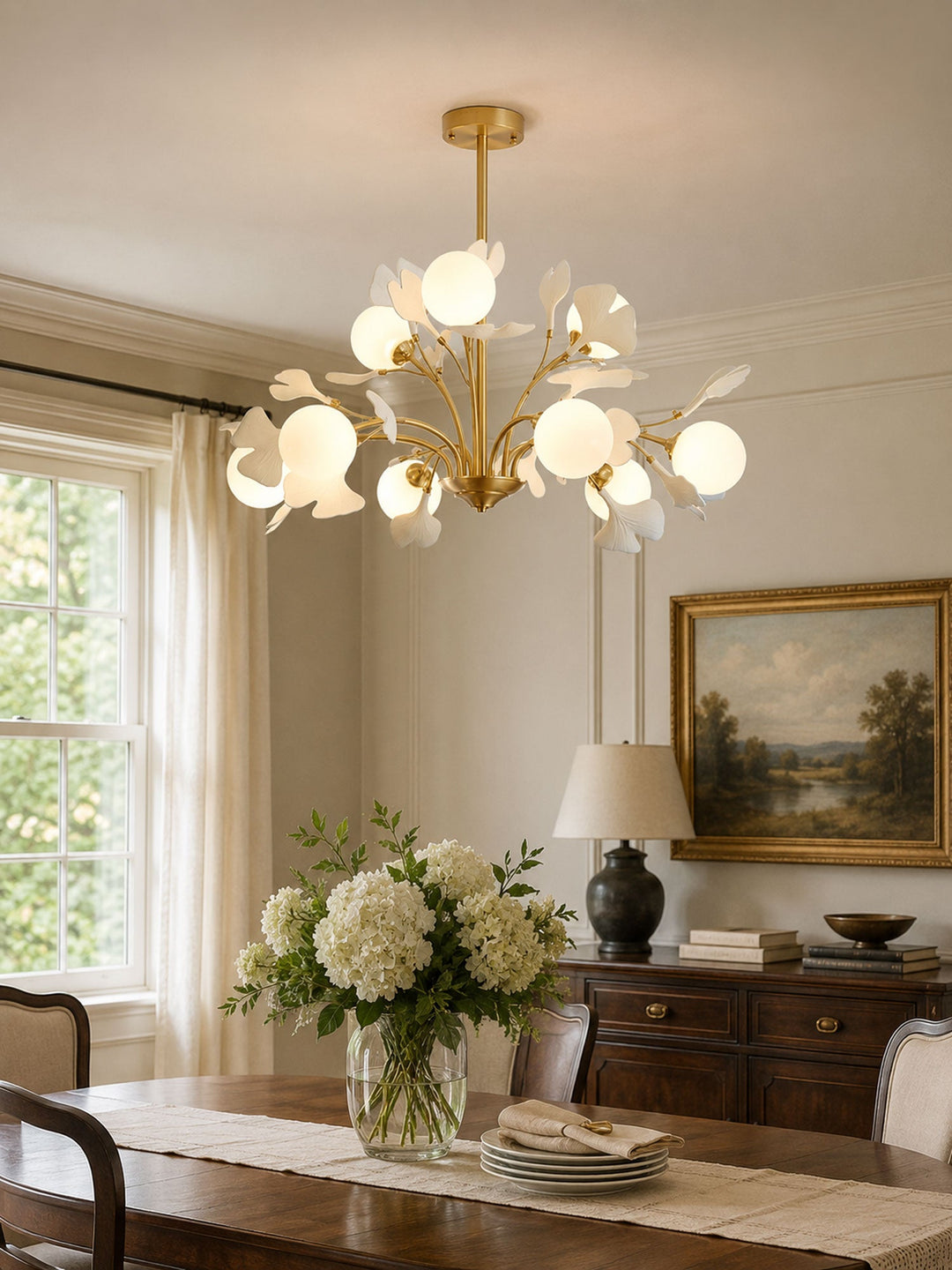 Thalassa Gingko Kandelaber