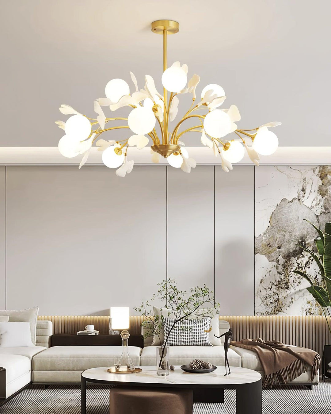 Thalassa Gingko Kandelaber
