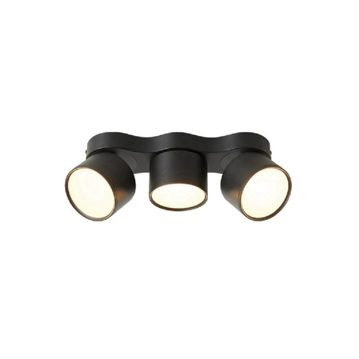 Tre-huvud Rotating Fällbar Taklampa