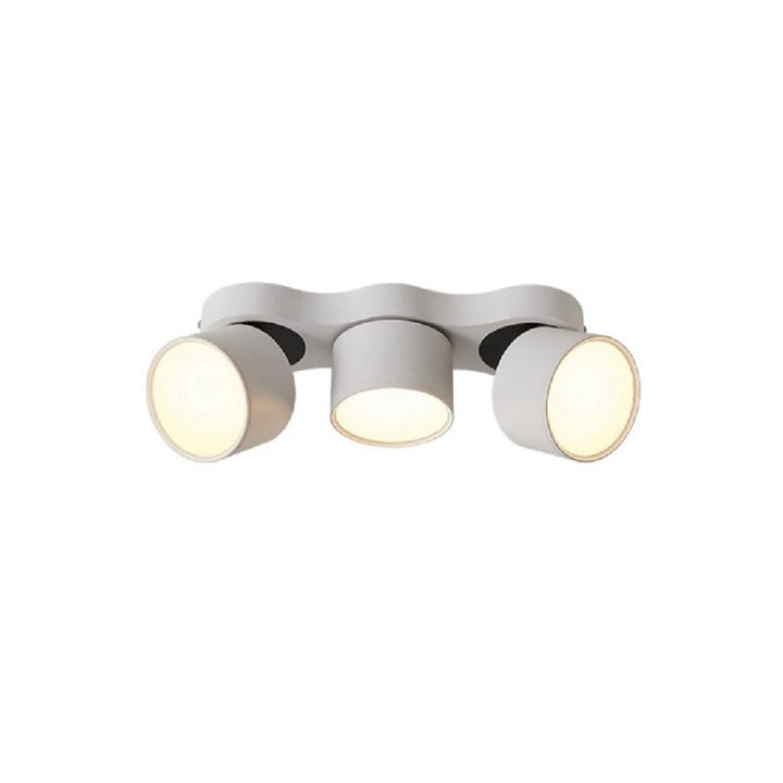 Tre-huvud Rotating Fällbar Taklampa