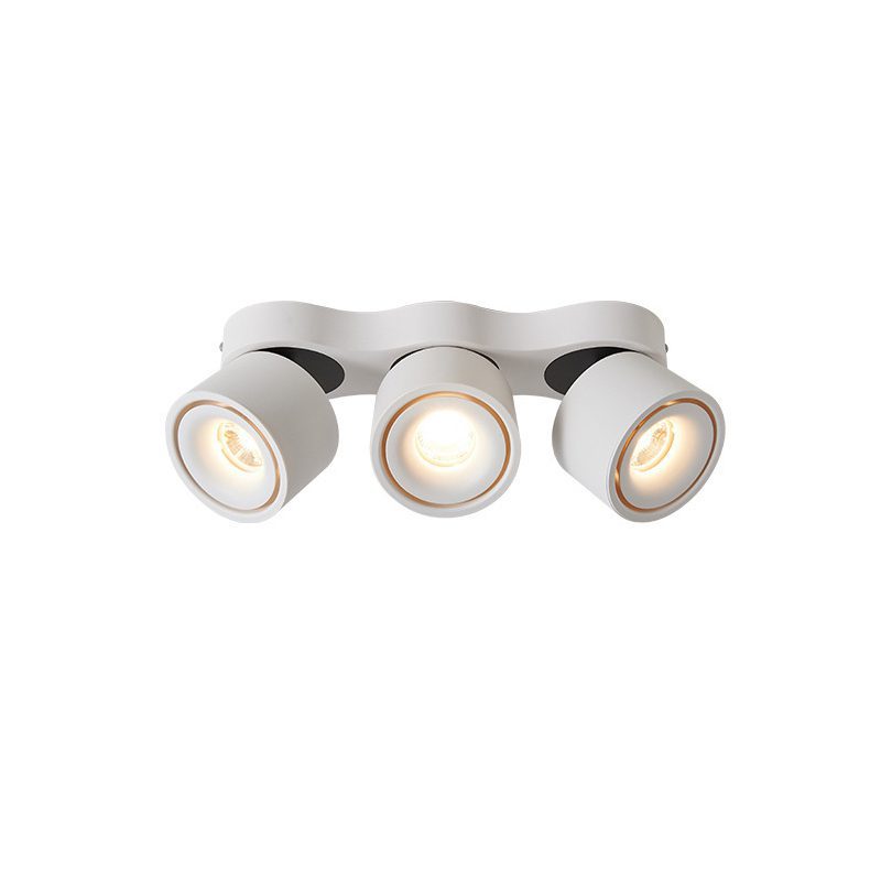 Tre-huvud Rotating Fällbar Taklampa