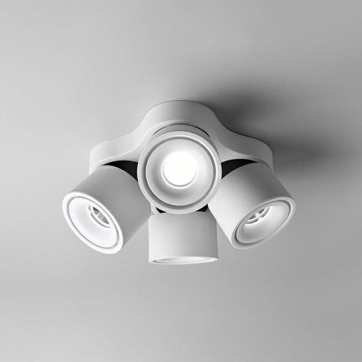 Roterande Fällbar Trehuvudslampa