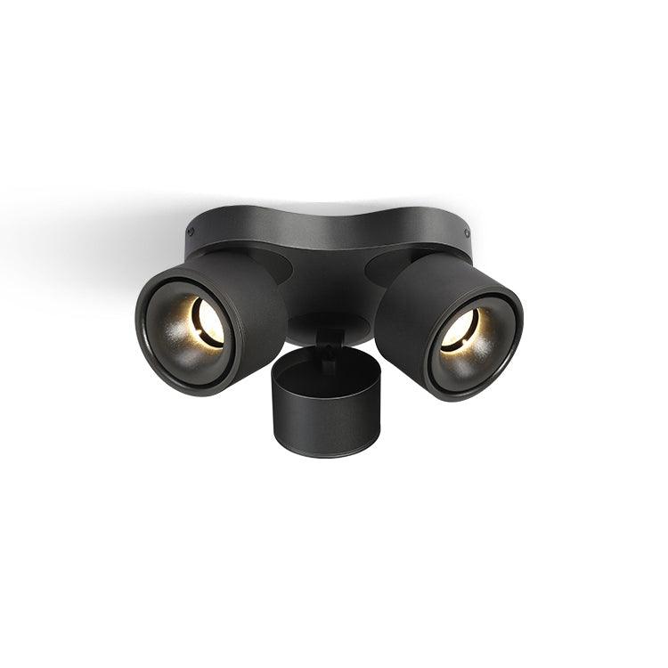 Roterande Fällbar Trehuvudslampa