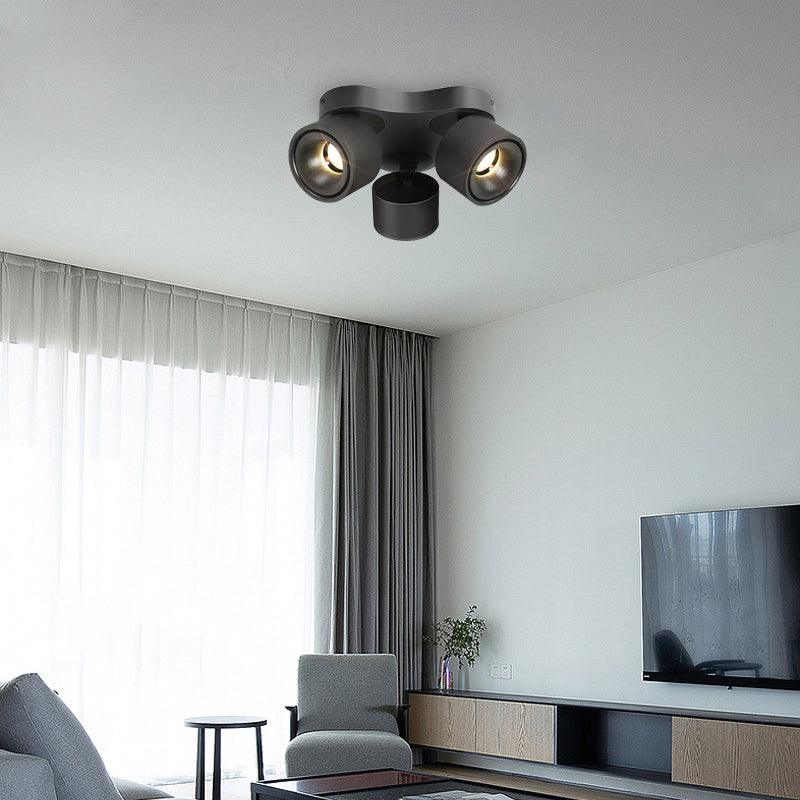 Roterande Fällbar Trehuvudslampa